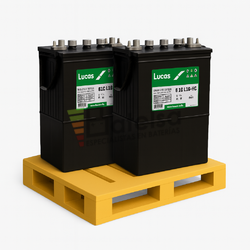 2 Bater�as LUCAS LC L16-HC | 6 Voltios 370 Amperios C20